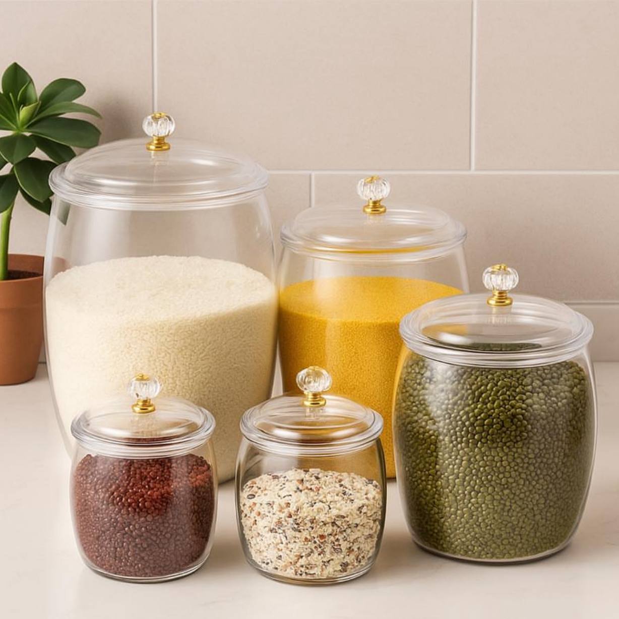 Legume Storage Set 5 pieces