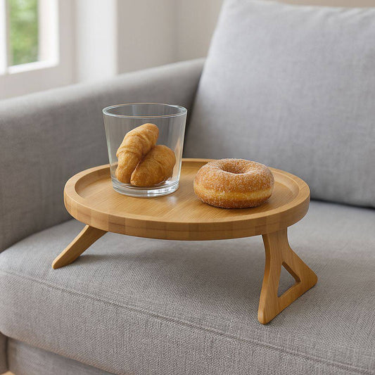 Side wooden table for sofa 30 cm