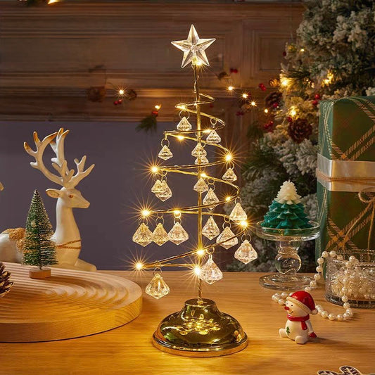Christmas tree lamp Baby light and star Lamp bedroom 26 cm