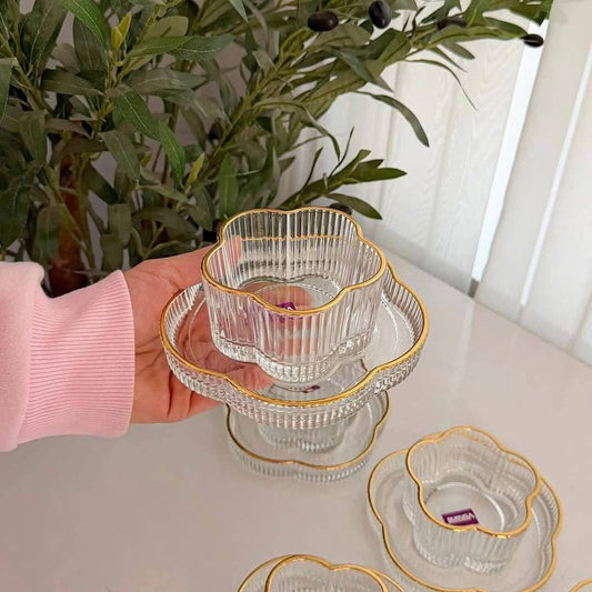 Glass set 12 pieces