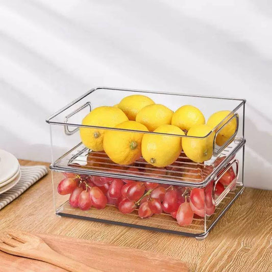 Acrylic Refrigerator Drawer Organizer