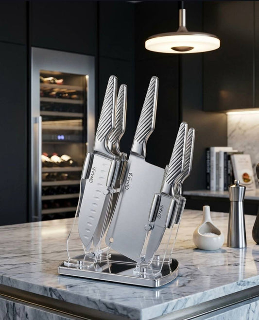 5-Piece Stainless Steel Knife Set