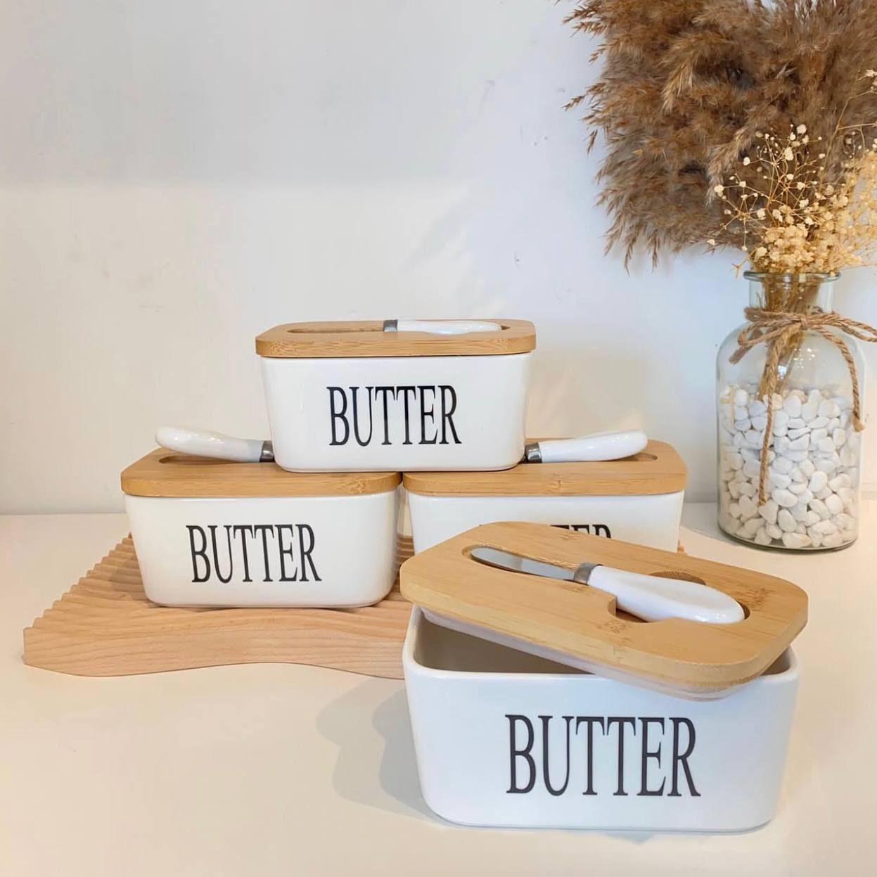 Porcelain Butter box 17 cm