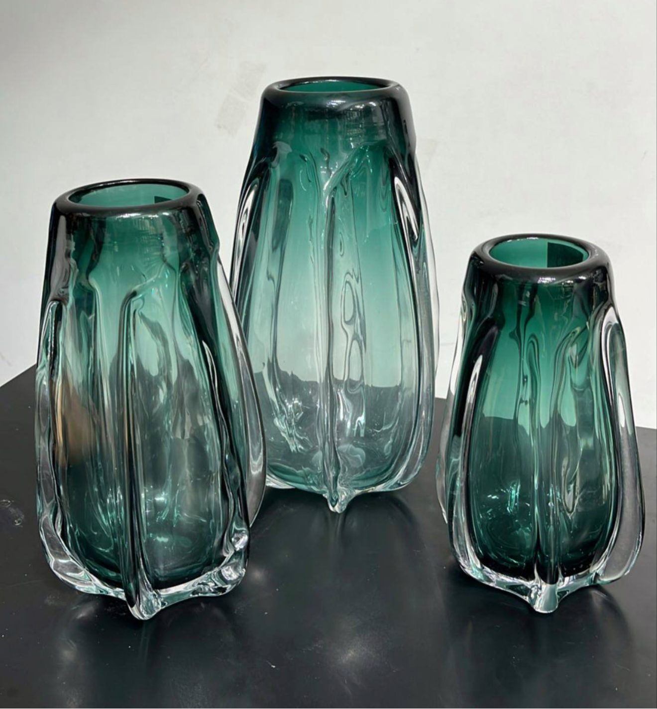 Glass vase in 3 size