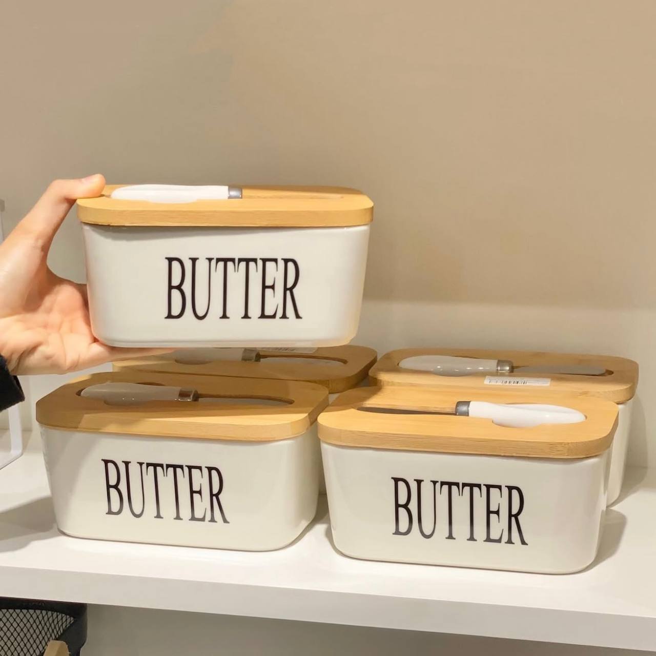 Porcelain Butter box 17 cm