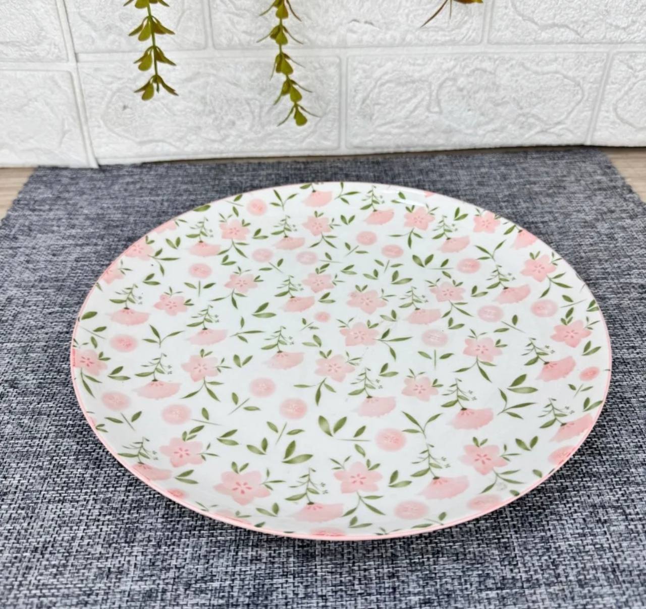 Glory porcelain plate
