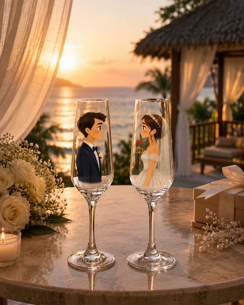 Couples set 2 pieces