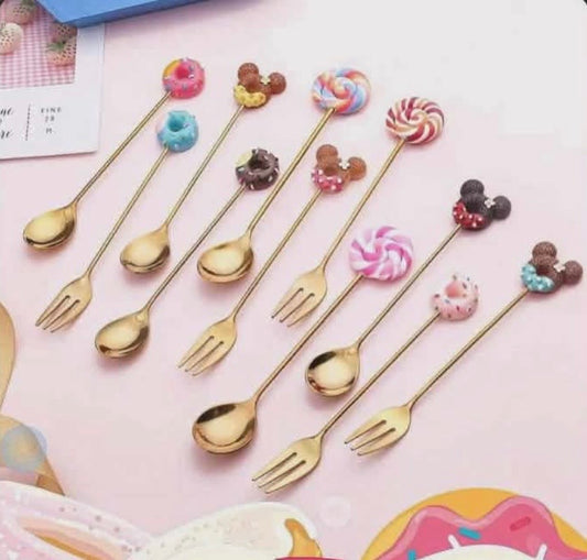 stainless steel cutlery set 6 pieces