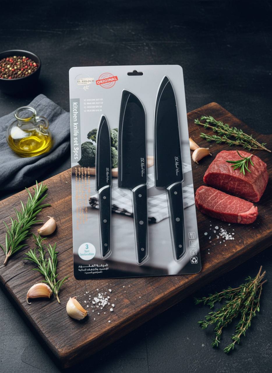 Knife set 3 pieces