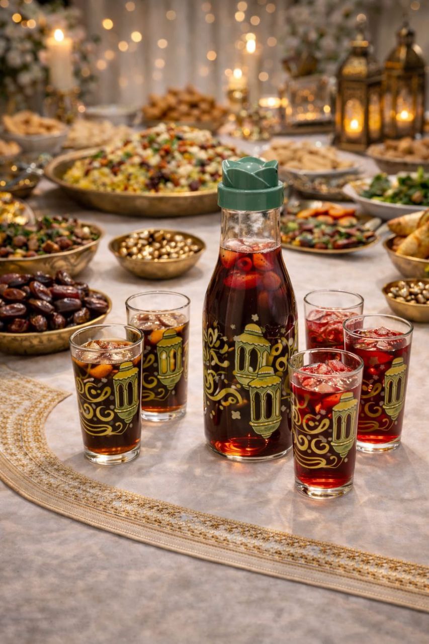 Ramadan Drinks Set 7 pieces