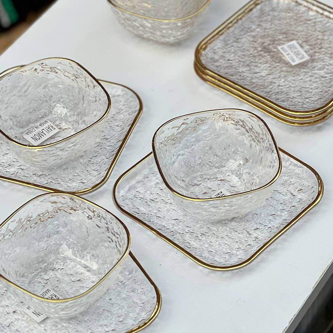 Glass set 12 pieces