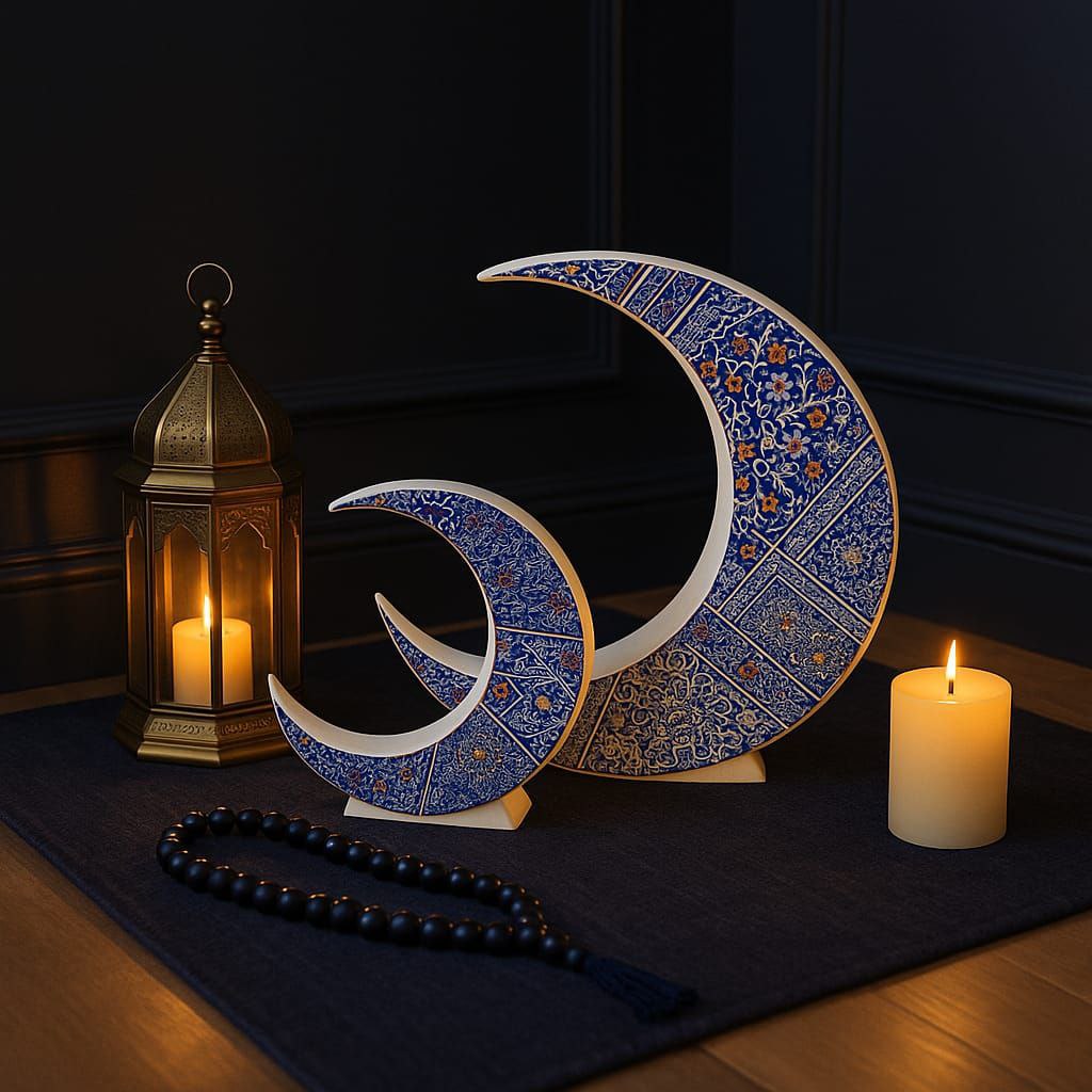 Porcelain Hilal Khayami set 2 piece