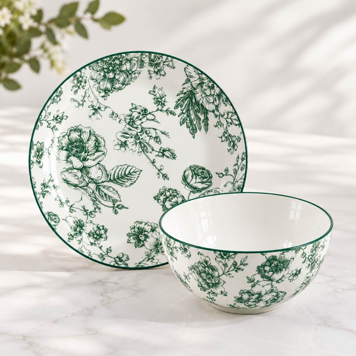 Porcelain dinner set 12 pieces