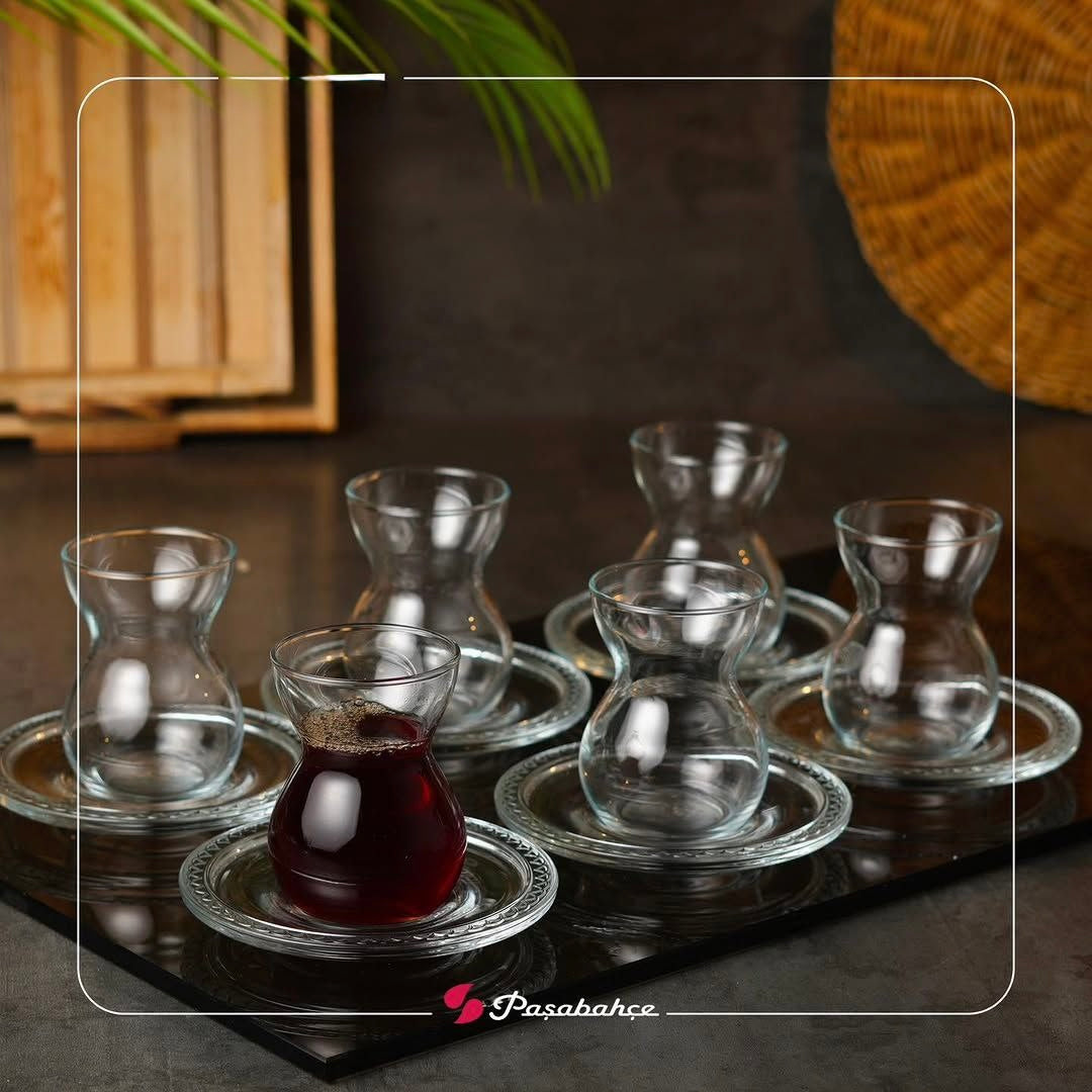 Turkish tea set 12 pieces