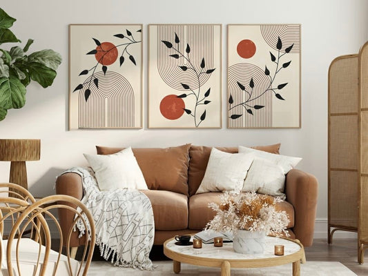 Wooden tableau set
