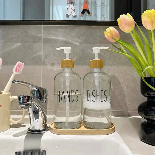 Shower dispenser set