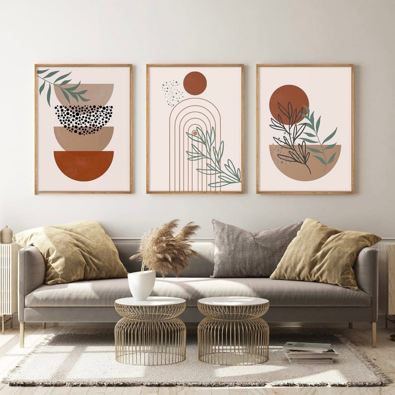 Wooden tableau set