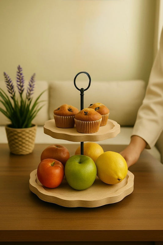 Wooden Cake stand