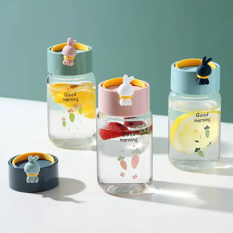 Glass Water Bottle