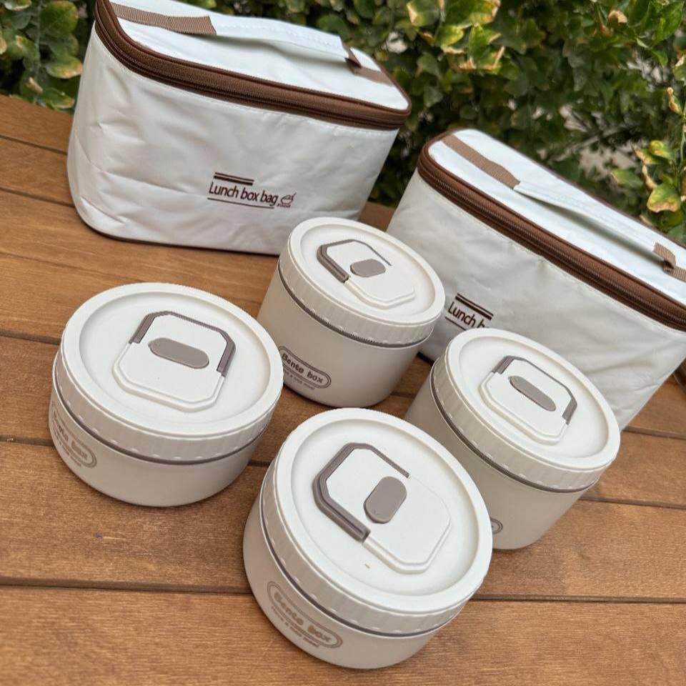 Thermal lunch box set 4*1