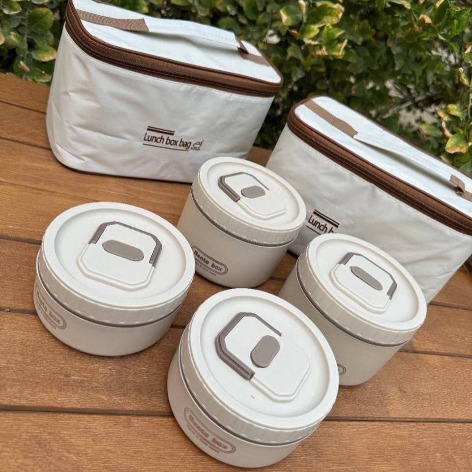 Thermal lunch box set 4*1