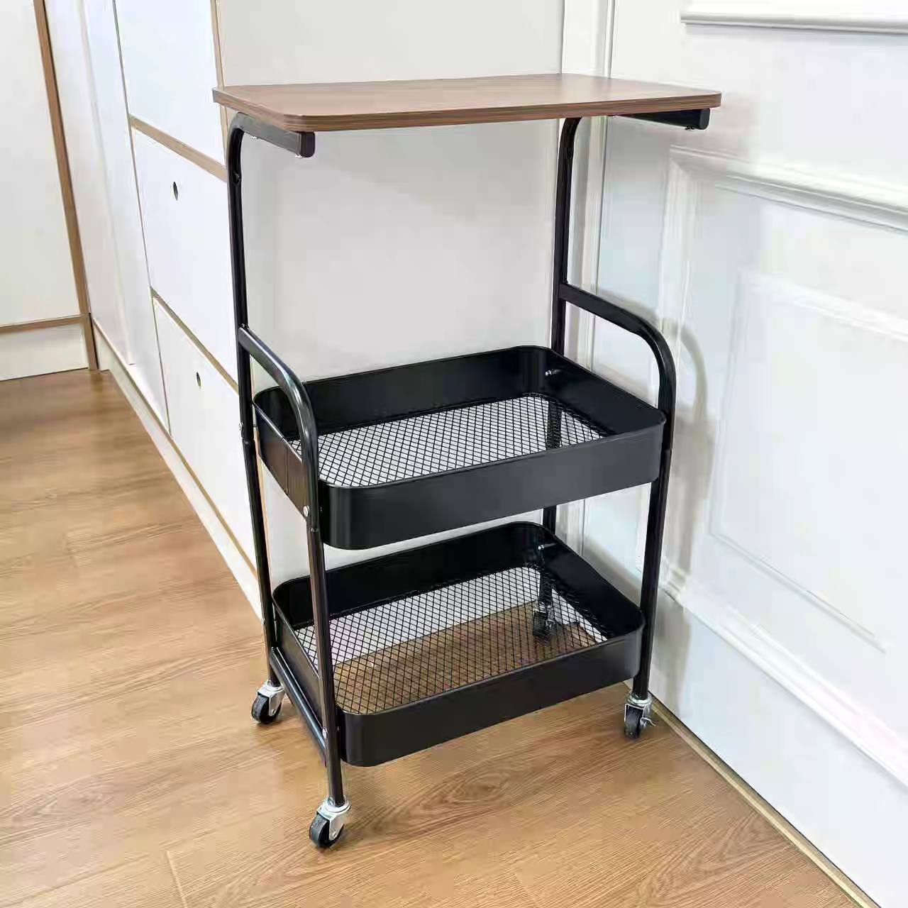 Metal rack and table