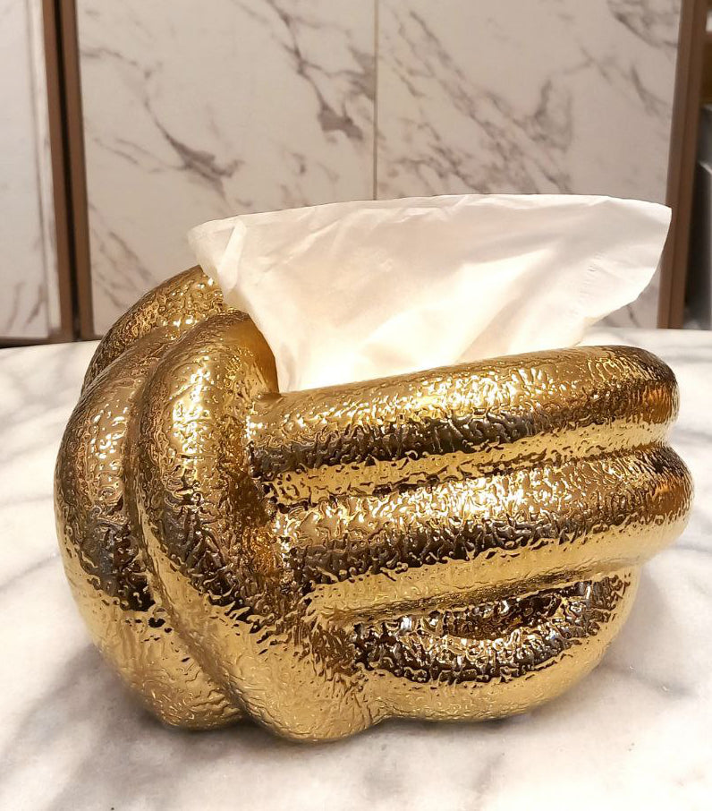 Porcelain tissue box