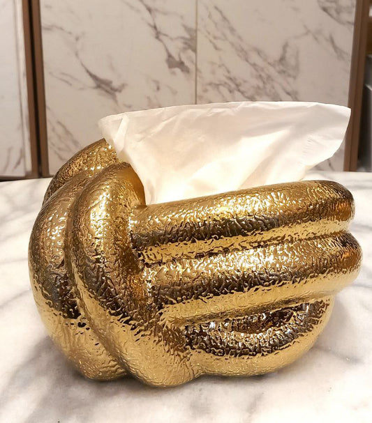 Porcelain tissue box