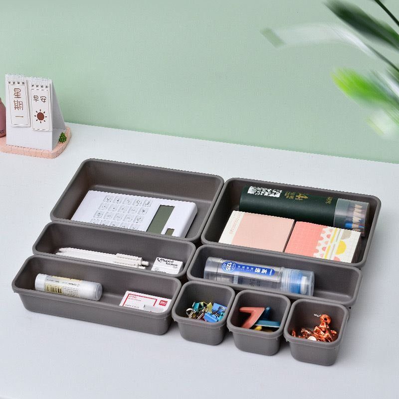 Plastic Drawer Organizer  8 pieces