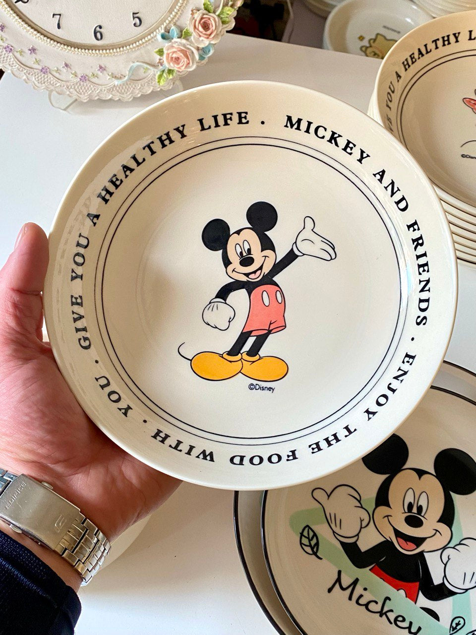 Miecky porcelain plate