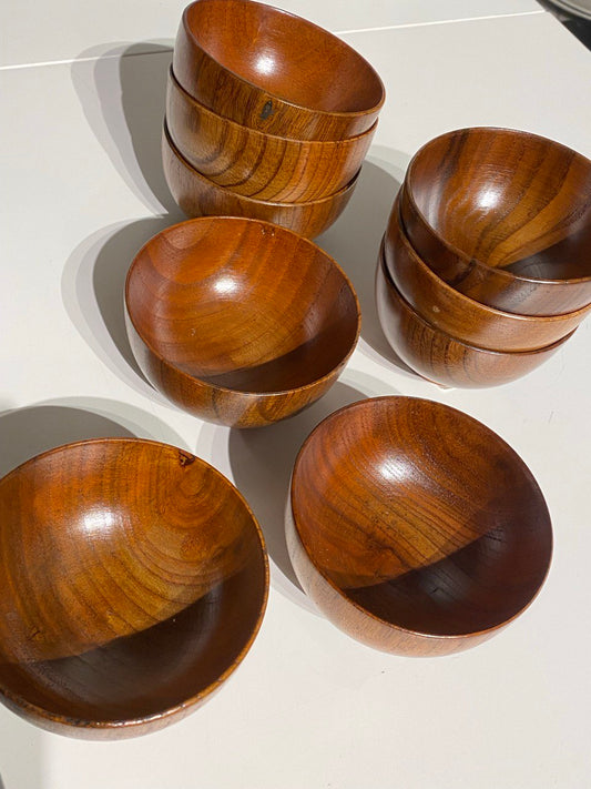 Wooden bowl