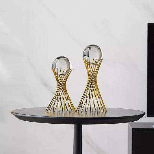 Crystal decorative stand