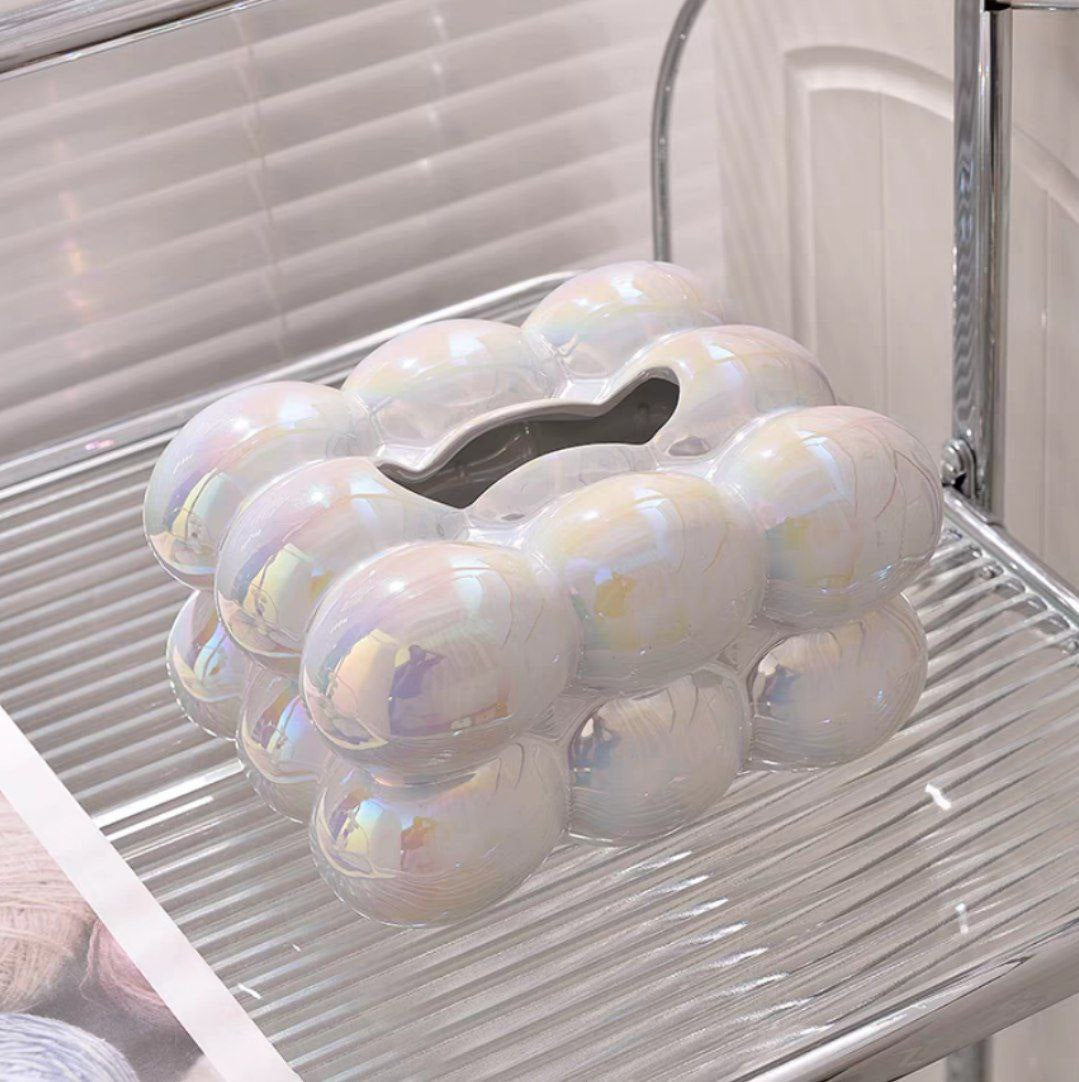 porcelain tissue box