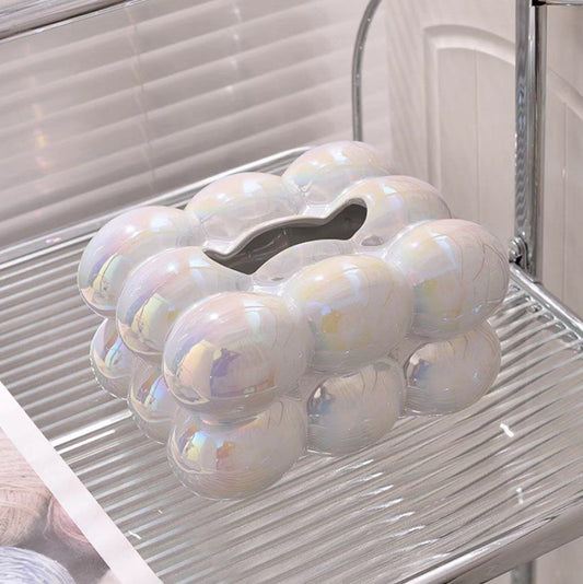 porcelain tissue box