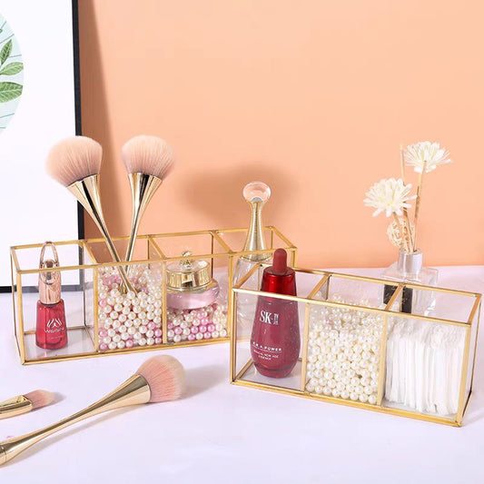 glass organizer