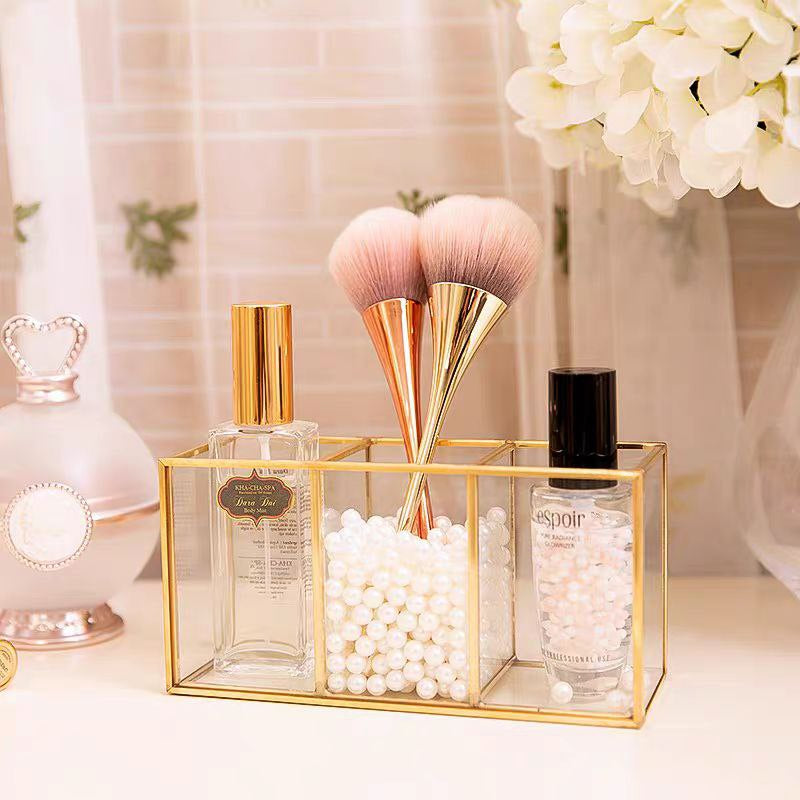 glass organizer