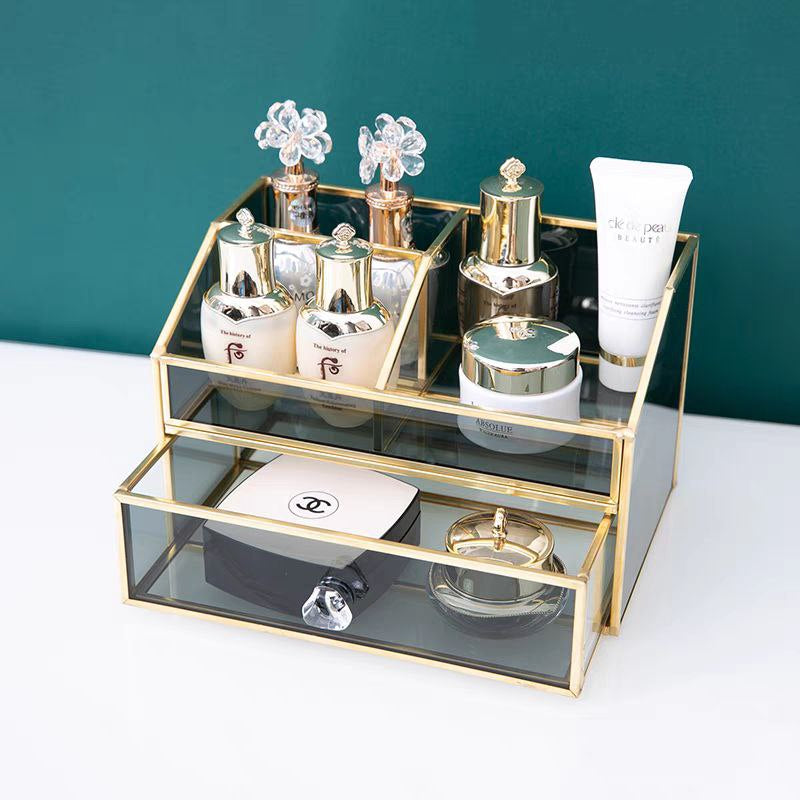 Multipurpose glass organizer