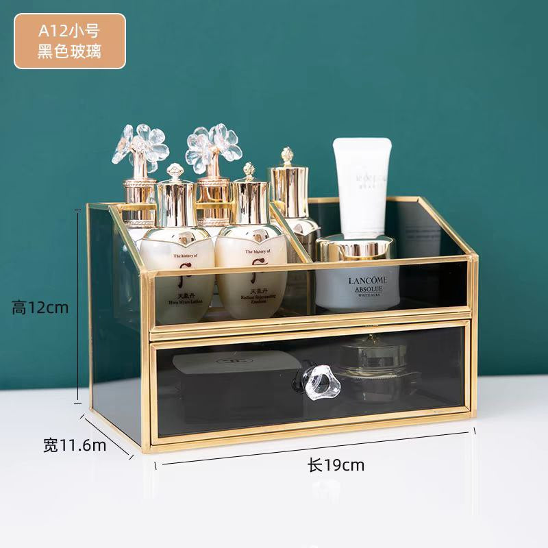 Multipurpose glass organizer