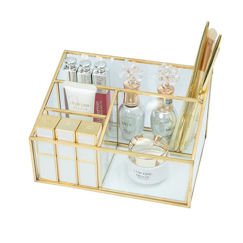 Multipurpose glass organizer