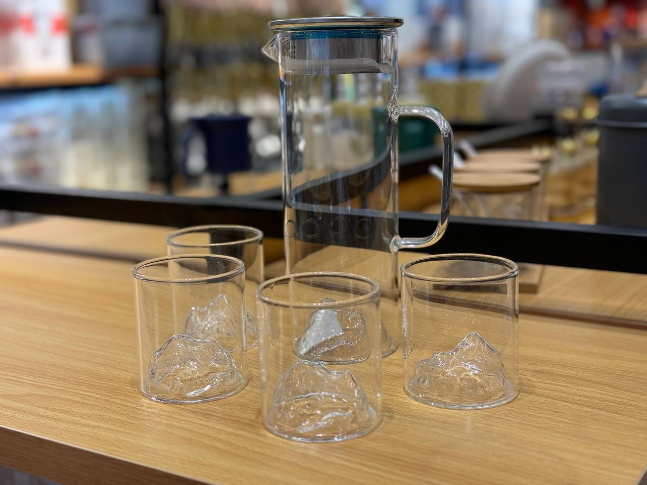 Volcano glass set