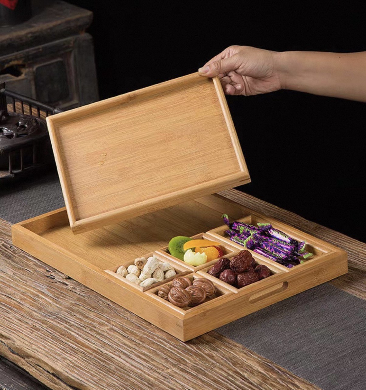 Bamboo tray