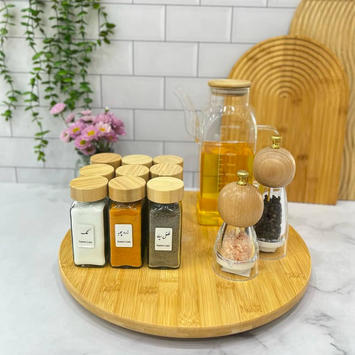 Bamboo tray