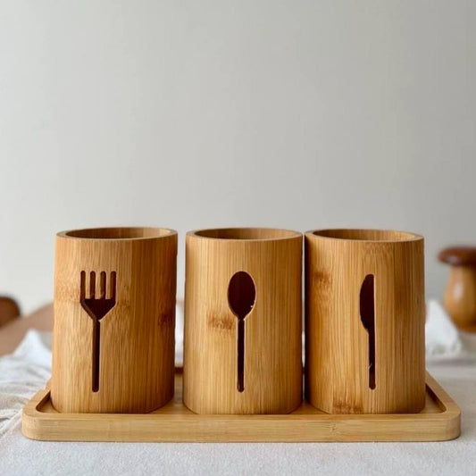 Bamboo Spoon strainer