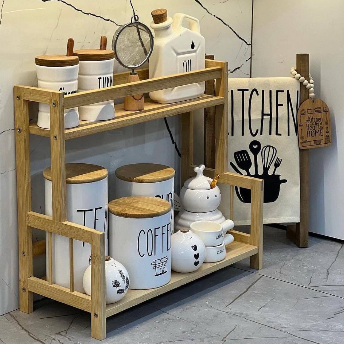 Wooden stand