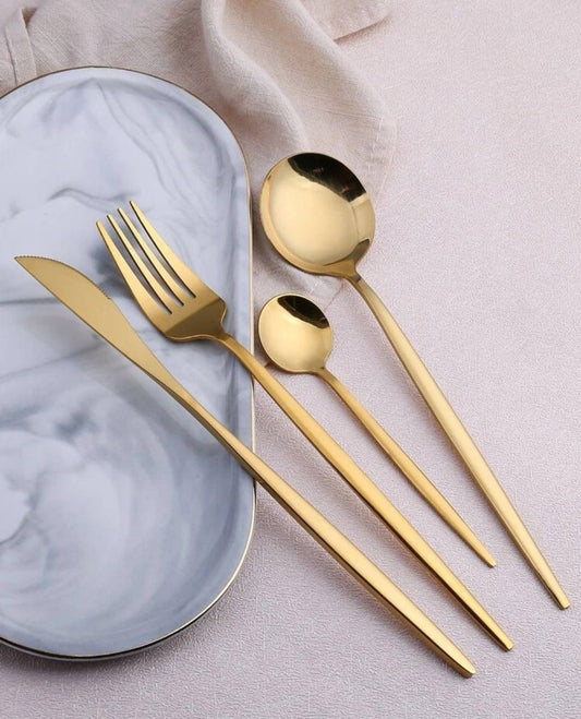 24-piece stainless steel spoon set, very high-quality material