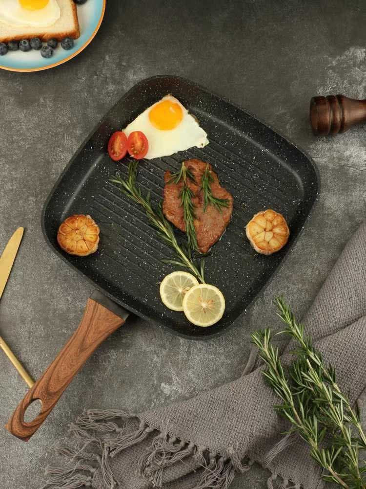 Heavy granite grill