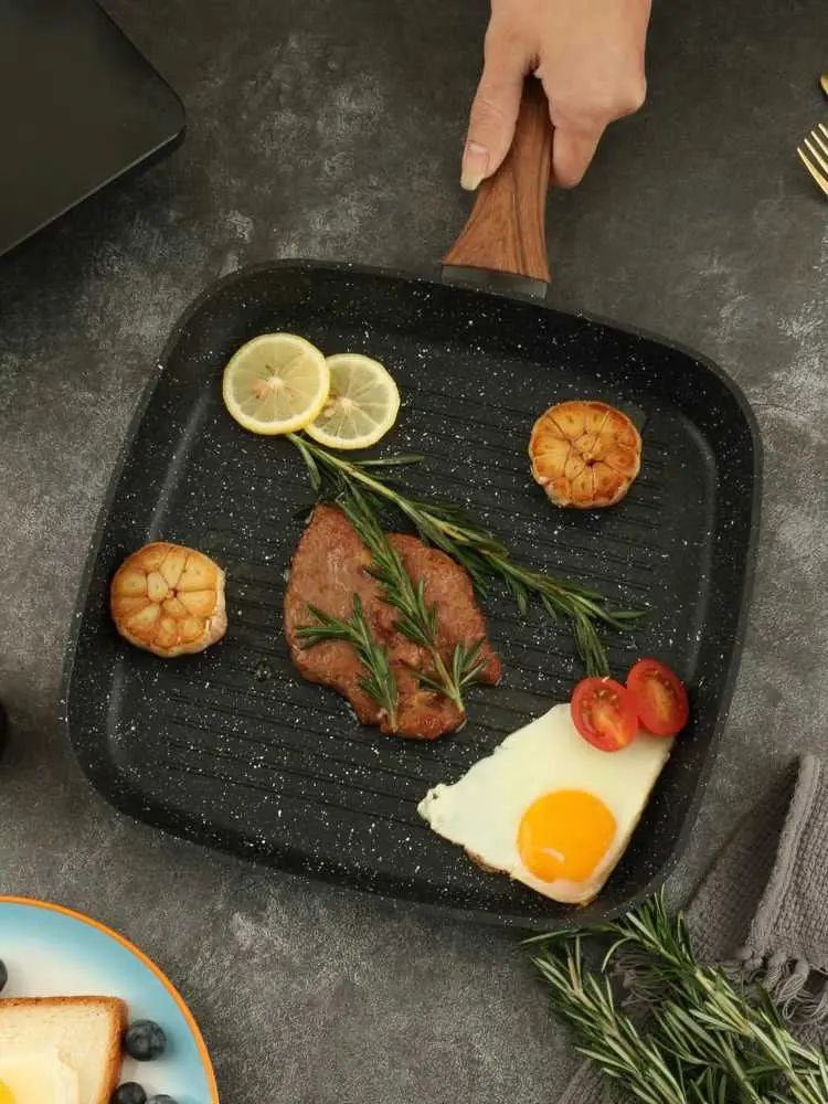 Heavy granite grill