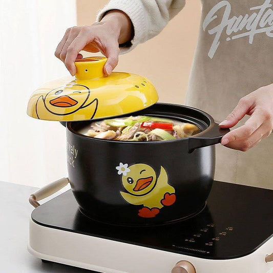 Porcelain duck pot 3.5 liter