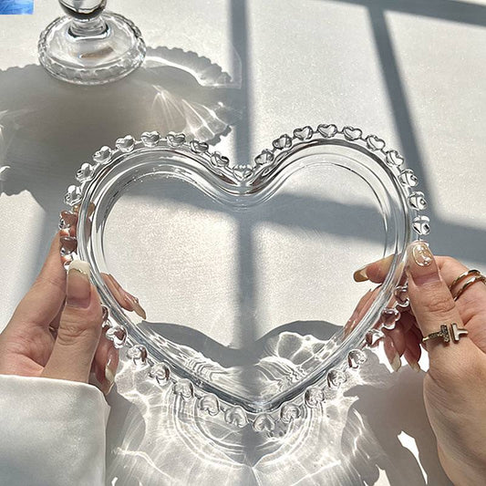 Bubbles Heart Plate