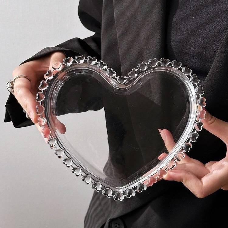 Bubbles Heart Plate